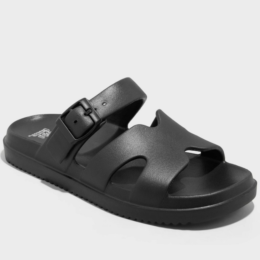 Wild fable black H sandals size 9- worn once practically new
